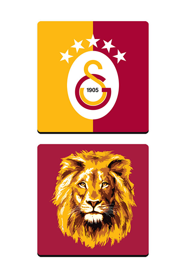Aslan Wooden Coasters (Set of 2) - Licensed Original