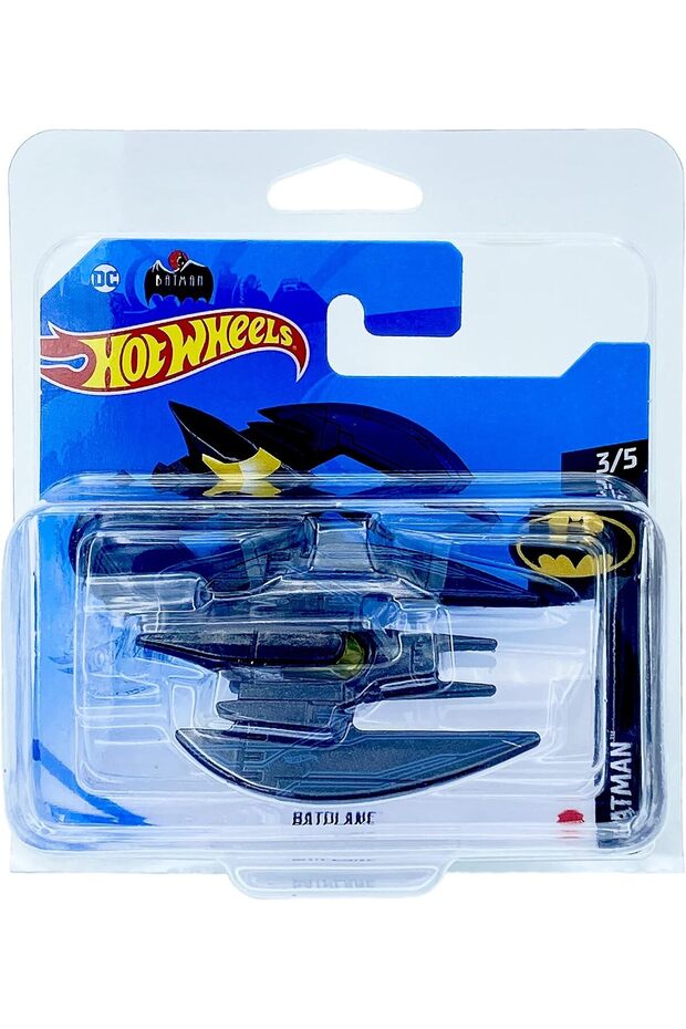 Batplane (Black/Blue) 3/5 Batman 2021 - 104/250 (Short Card) with Grx88 Protection Case