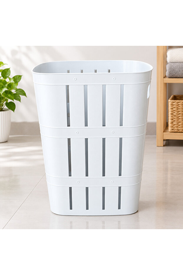 Rattan Laundry Basket Square