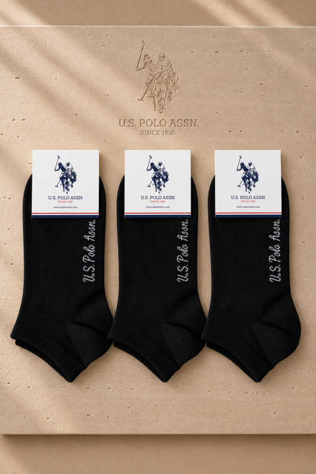 3 Pack Women's Cotton Booties Socks