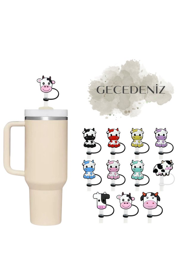 Pipette Stopper Thermos Compatible Cow Animal No 10