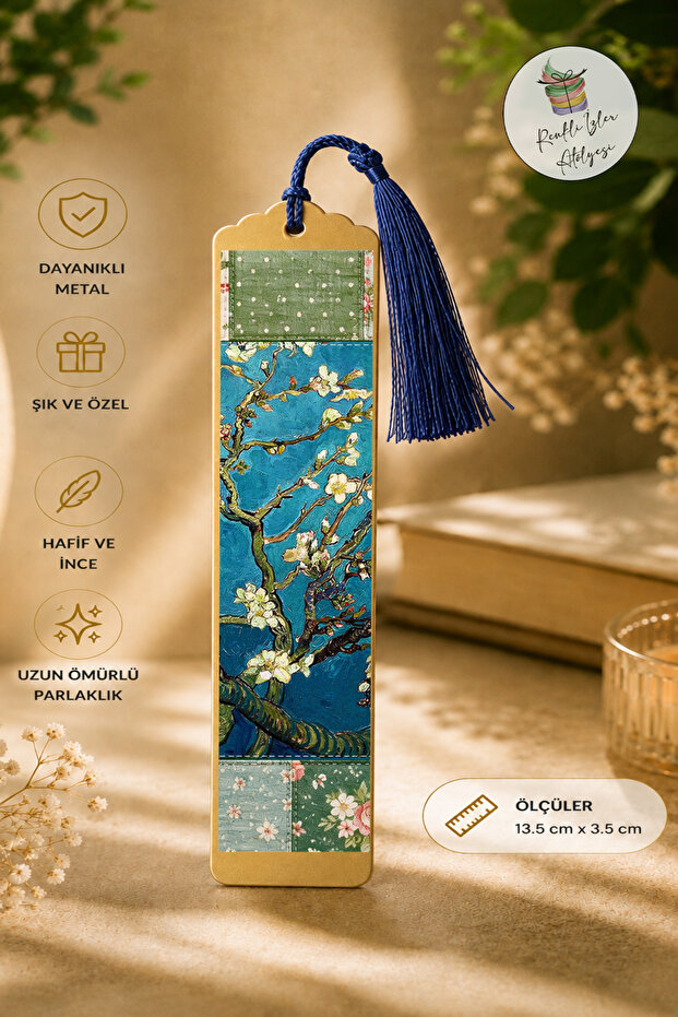 Artistic Design Metal Bookmark