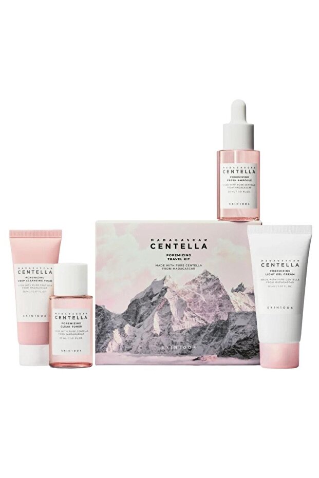 SKIN 1004 Madagascar Centella Poremizing Travel Kit - 1pack (4pcs)
