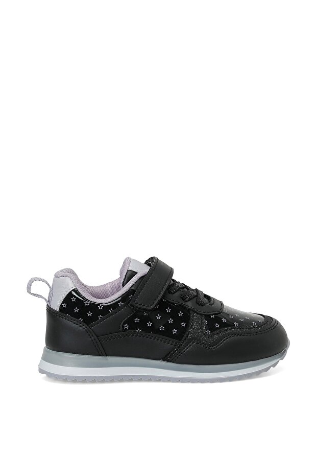 Lunar.P Black Girls' Sneakers