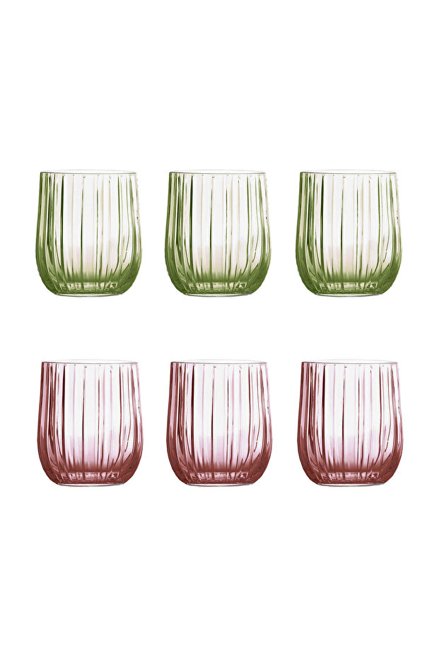 Julia Wilma Set of 6 Soft Drink Glasses 275 ml