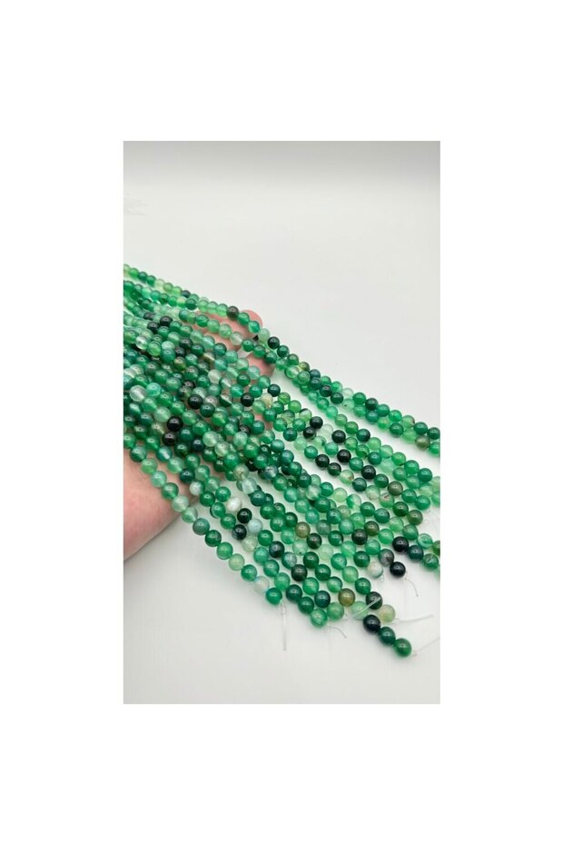 Green Agate Natural Stone 8mm