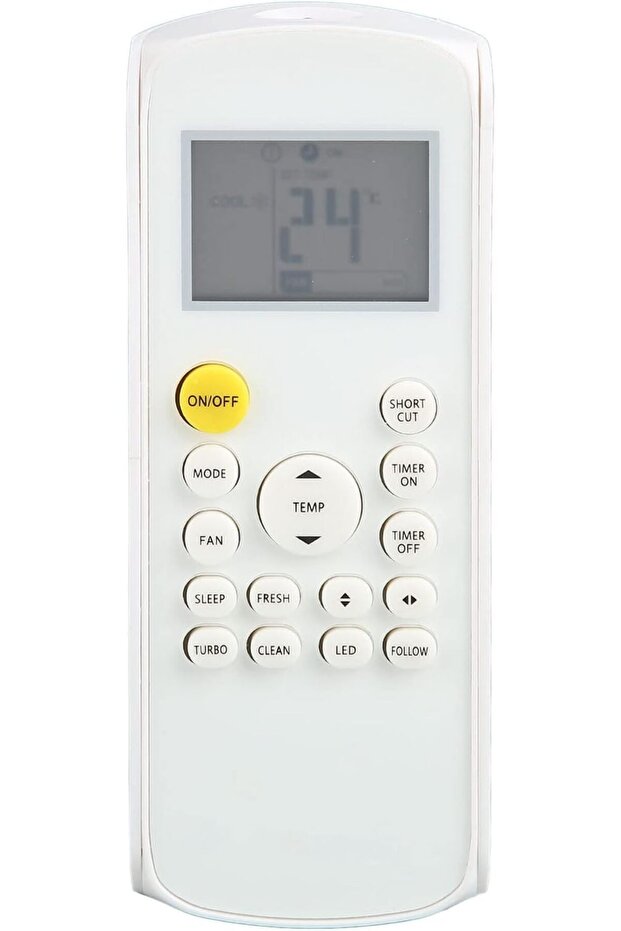 Air Conditioner Remote Control for Midea, Replacement Air Conditioner Remote Control AC Remo