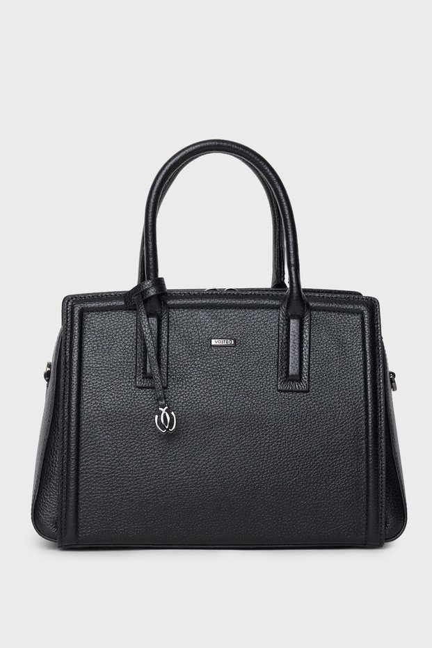 Italian Design 100% Genuine Leather Women's Hand and Shoulder Bag - Handcrafted Italian Style Crossbody Model