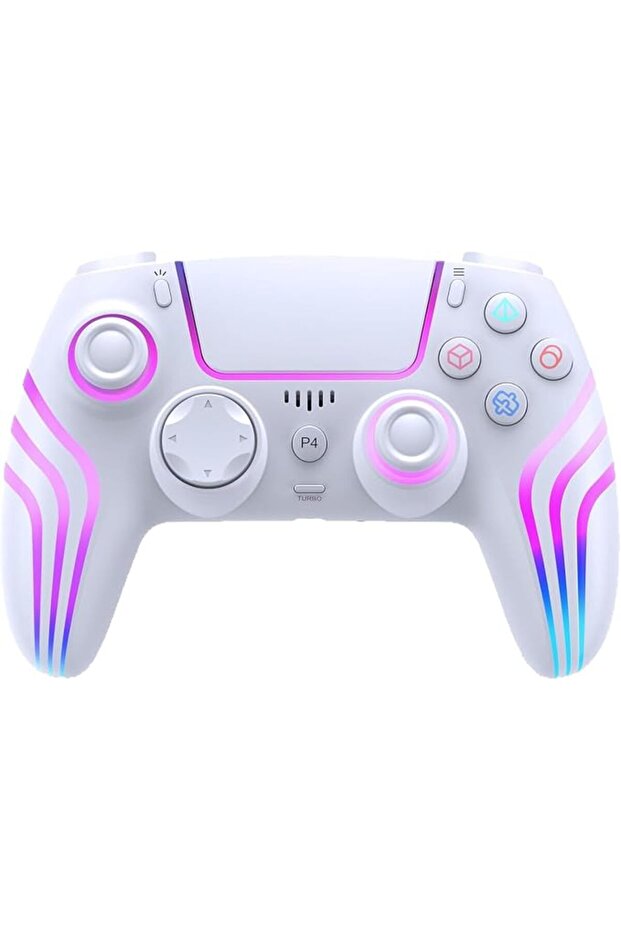 Wireless Game Controller for PS4 Hall Effect Triggers, Touchpad, Built-in Speaker, Headphone