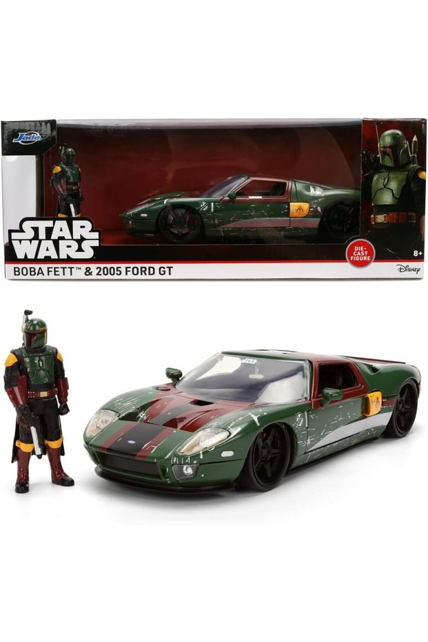 Hollywood Rides Boba Fett 2005 Ford GT, 1:24 Scale
