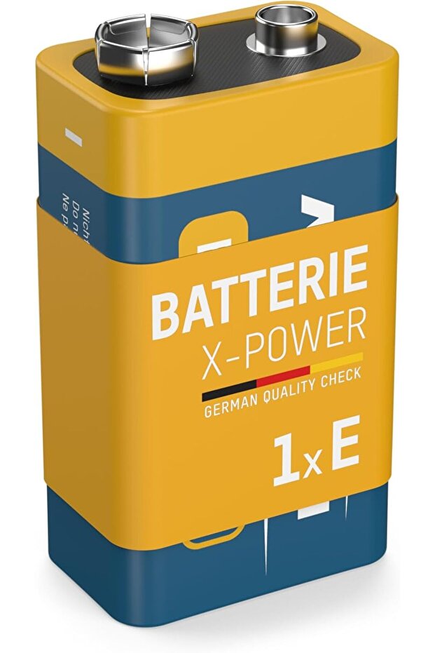 بطارية قلوية 6LF22 X-Power 9 V Block E