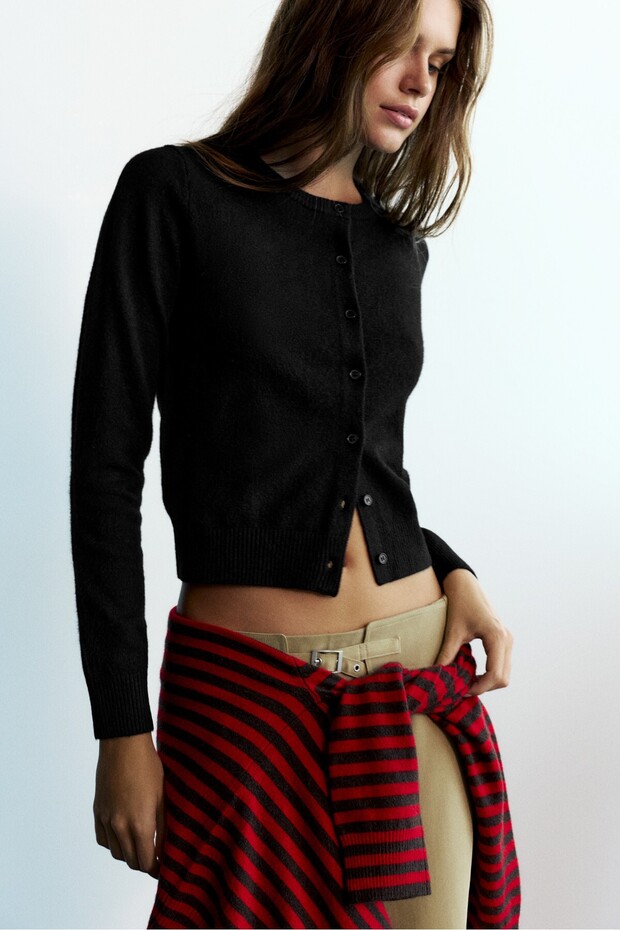 Regular fit hırka