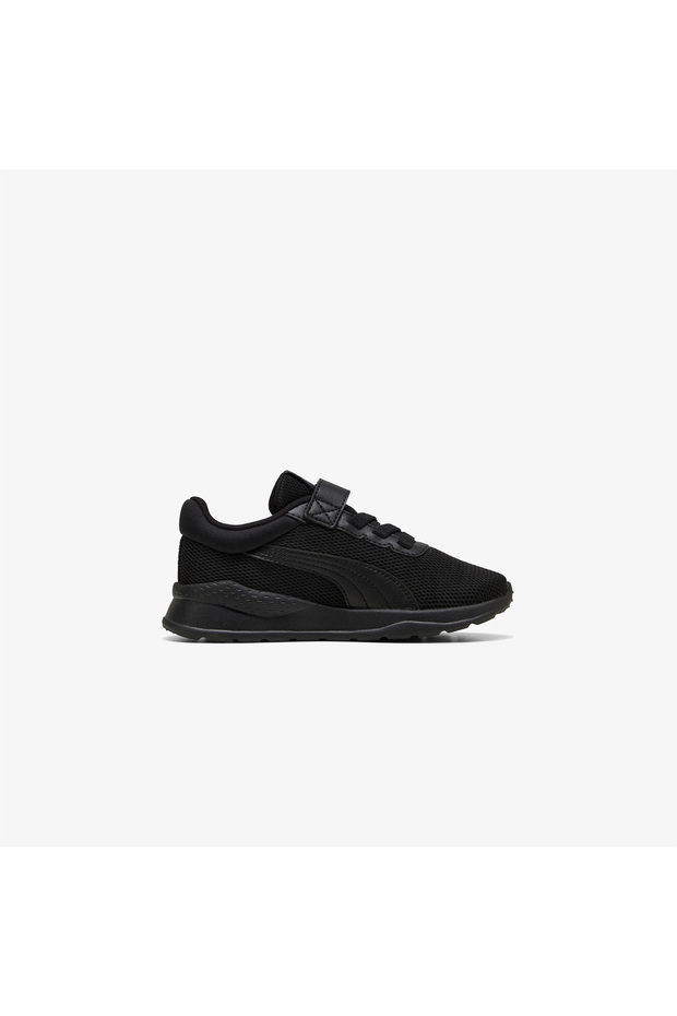Anzarun Vivid Ac Kids Black Sports Shoes