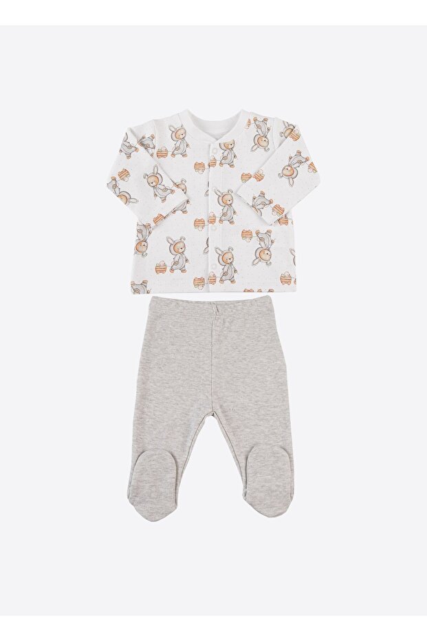 Organic Pogy 2-Piece Set Gray