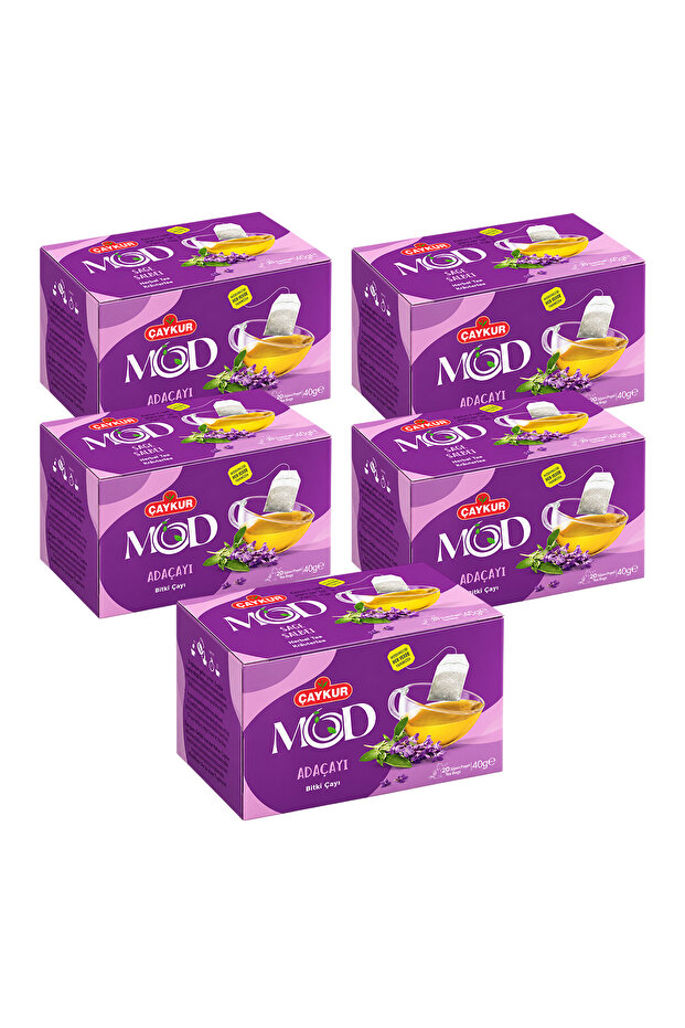 Mod Island Tea Cup Tea Bags 2X20 40Gr. Five-Pack
