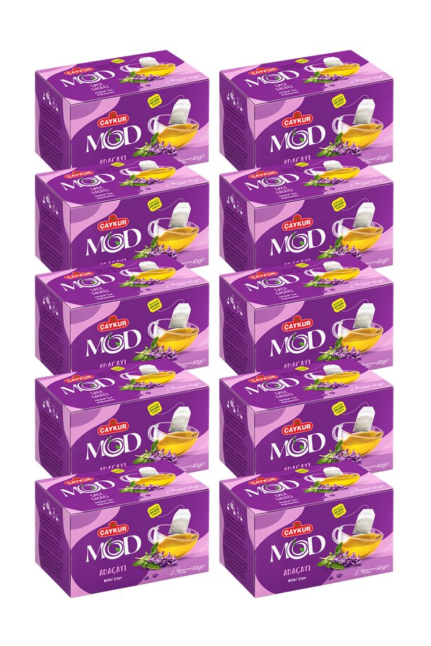 Mod Island Tea Cup Tea Bags 2X20 40Gr. Ten-Pack