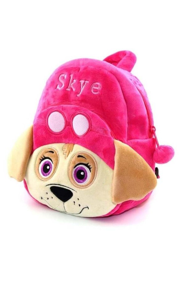 Soft Plush Kids Backpack – Cute Cartoon Puppy Design for Boys & Girls | Toddler Backpack for Kindergarten Ages 1-4 (23*23*13cm)