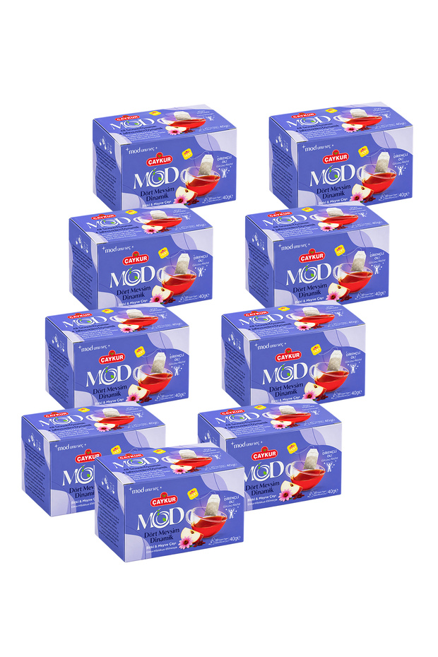 Mod Four Seasons Dynamic Cup Tea Bags 2X20 40Gr. Nine-Pack