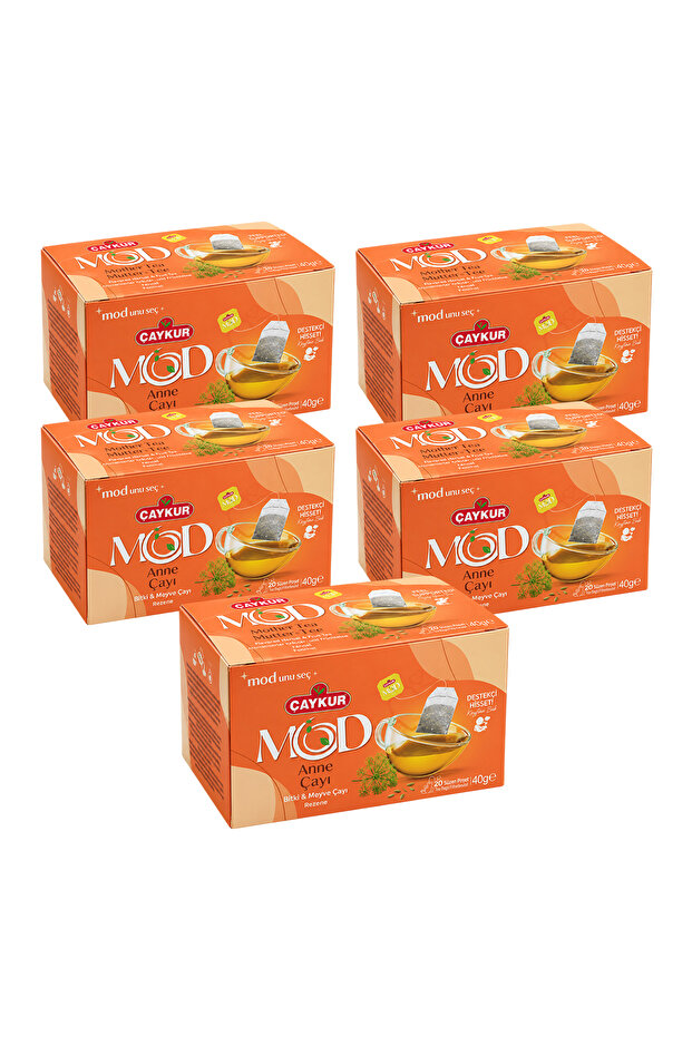 Mod Mother's Tea Cup of Tea Bags 2X20 40Gr. Five-Pack