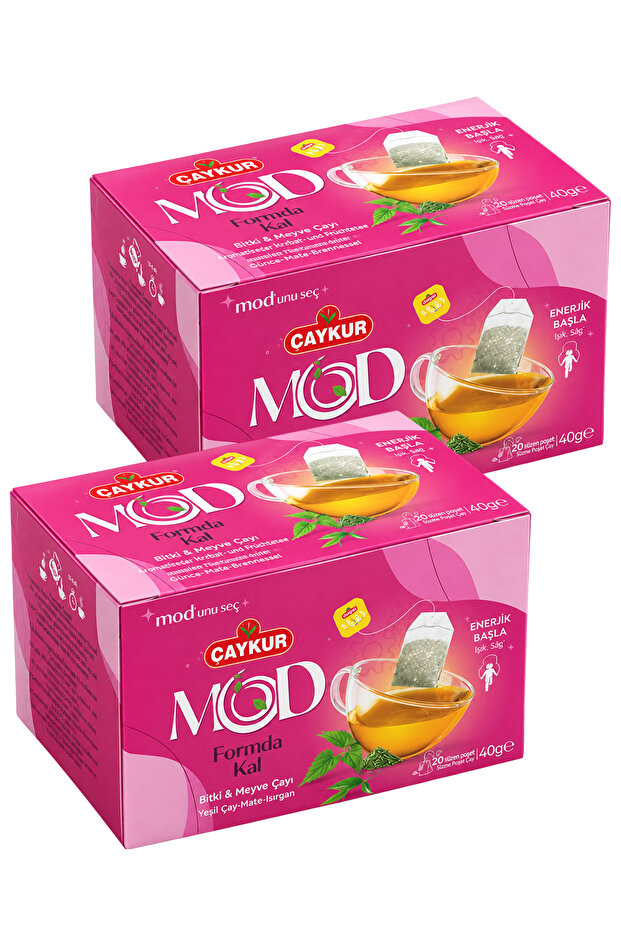 Mod Formda Kal Cup Tea Bags 2X20 40Gr. Double Pack