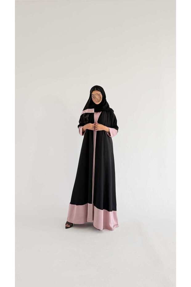 Mw2191 - Basic Stylish Abaya with a Functional Cut and Comfortable Material That Suits Your Everyday Look