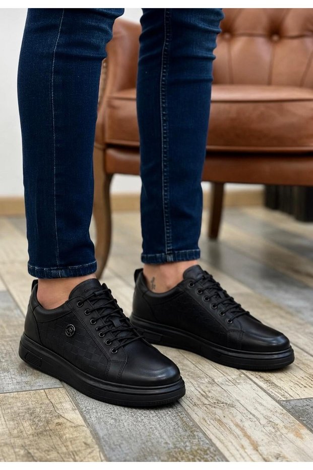 100% Genuine Leather Orthopedic Men's Winter Non-Slip Sole Comfortable Daily New Season Sports Sneaker Shoes
