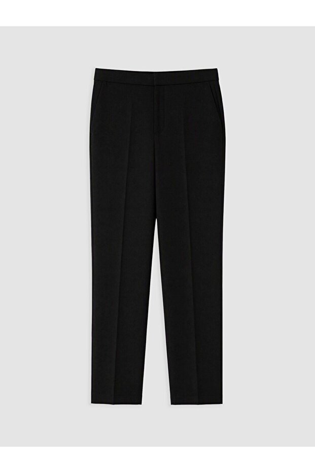 Vizyon New Season Black Slim Fit Women's Pants