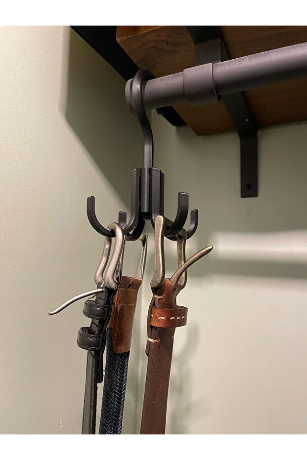 360 ° Rotating Bag Hanger Closet Organizer Bag and Accessory Holder