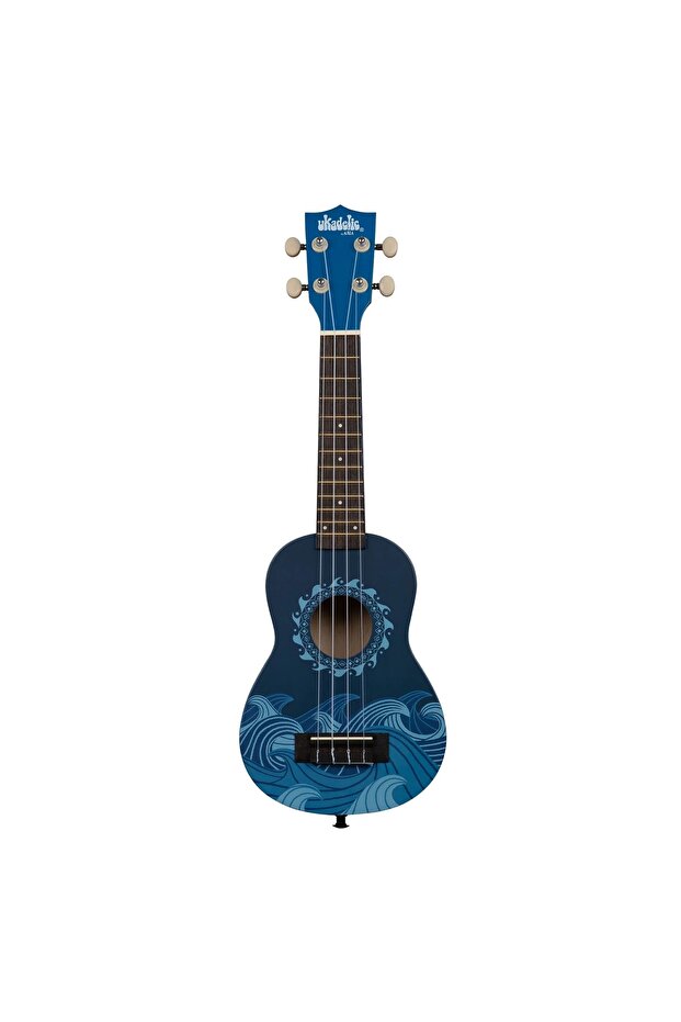 Ukadelic Soprano Ukulele (Deep Blue)