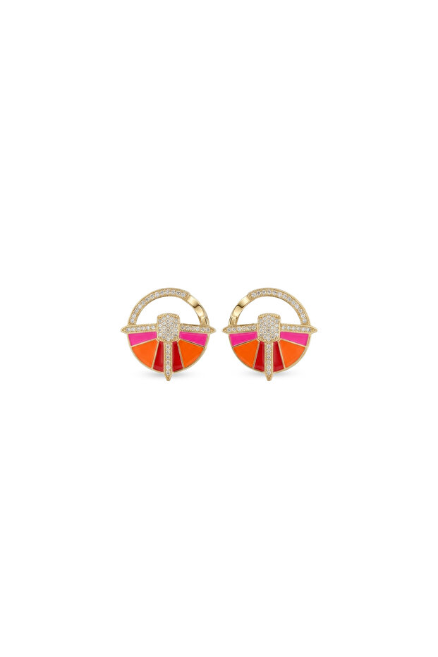 Special Edition Pink Sun Earrings