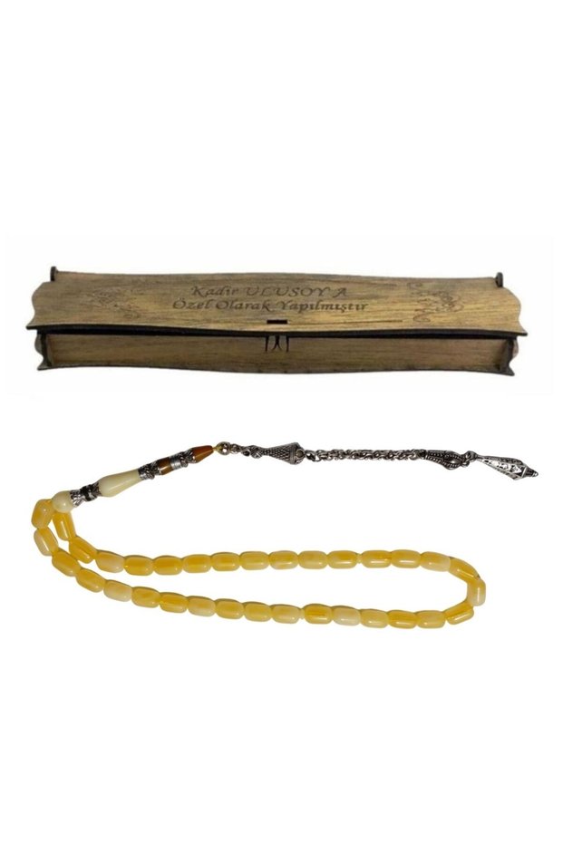 Beirut Powder Amber Daily Prayer Beads - Specially Crafted