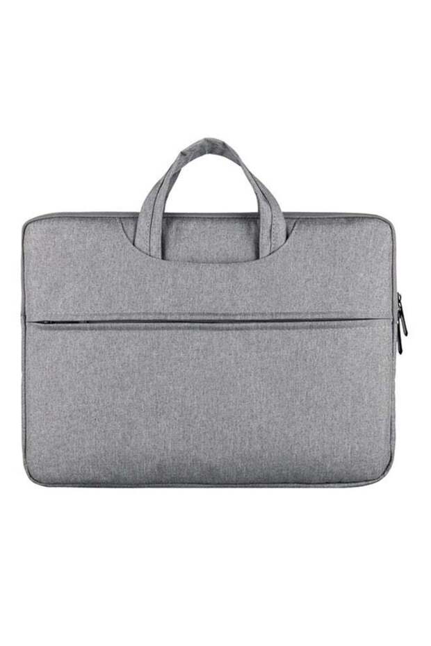 Polyester Laptop Briefcase With Handle Silver