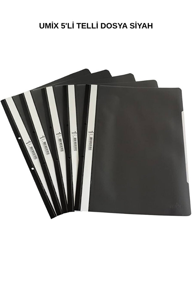 Black Wire Binder 5 Pieces