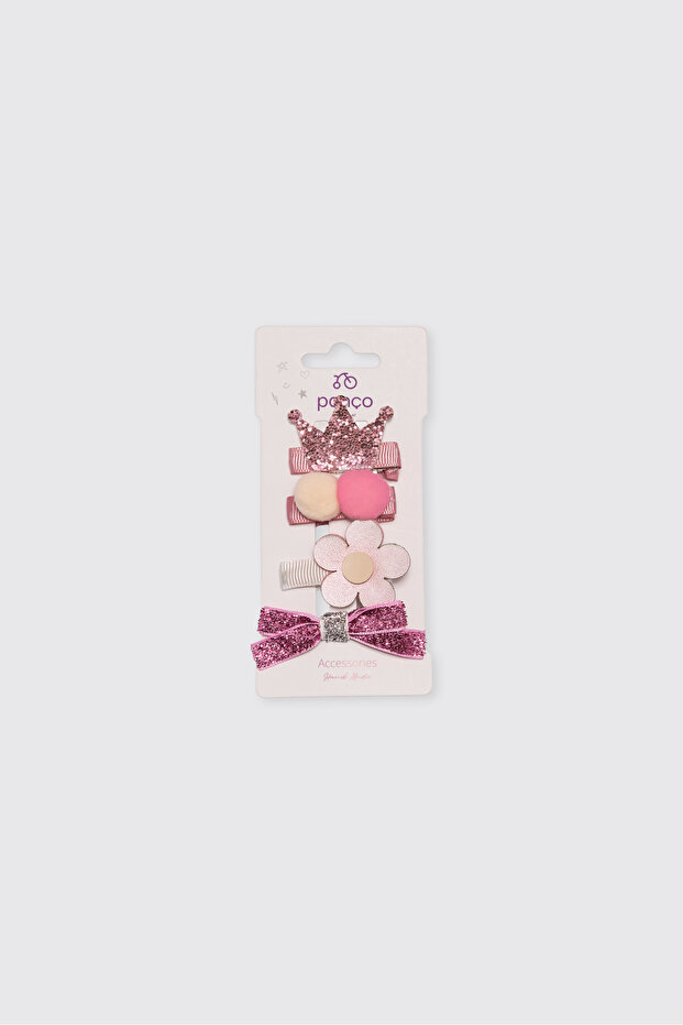 Baby Girl Pink Buckle Set
