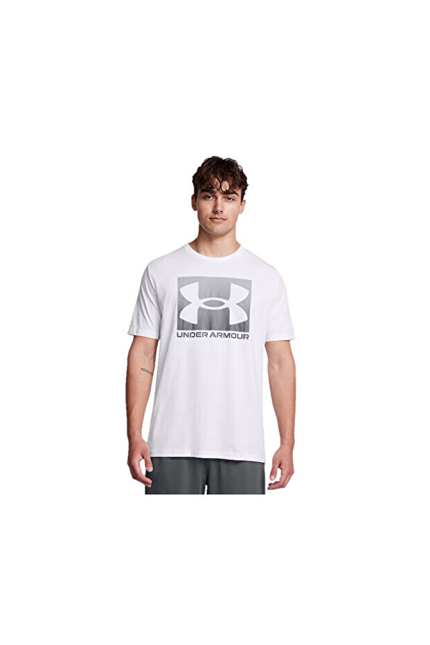 Ua m Boxed Sports Updated Ss Men's Casual T-Shirt 1386793-100 White