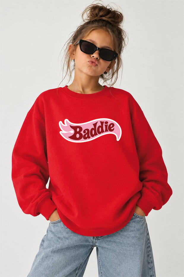 Children's 3 Thread Crew Neck Sweatshirt