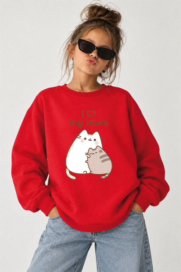 Children's 3 Thread Crew Neck Sweatshirt