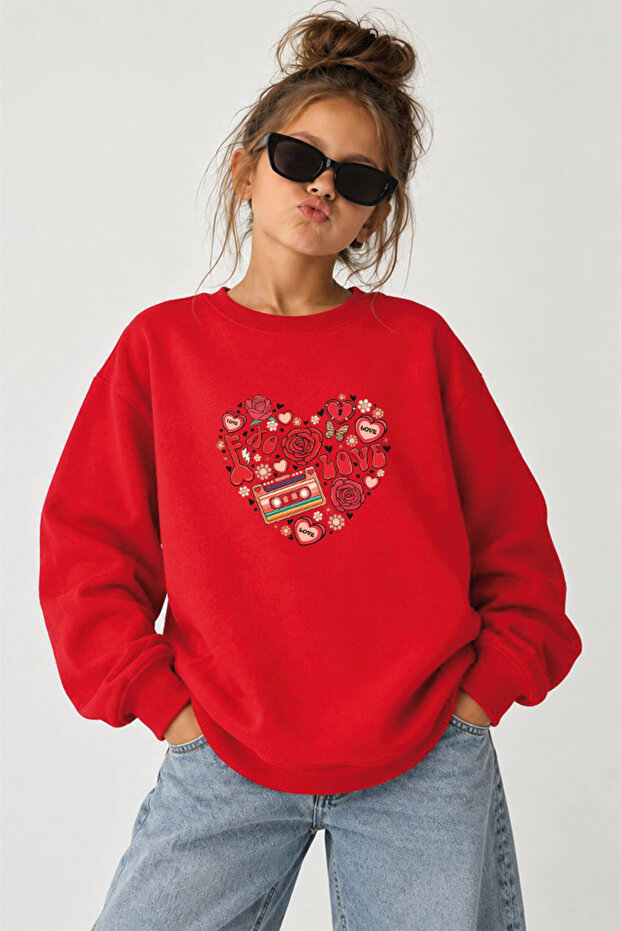 Children's 3 Thread Crew Neck Sweatshirt