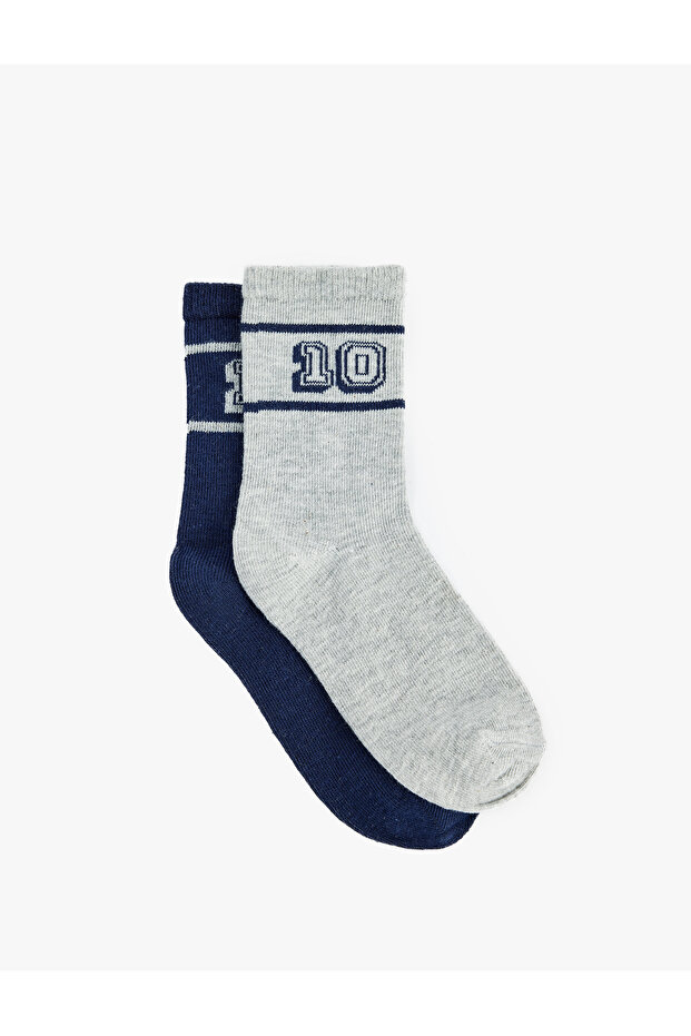 Printed 2-Piece Sock Set