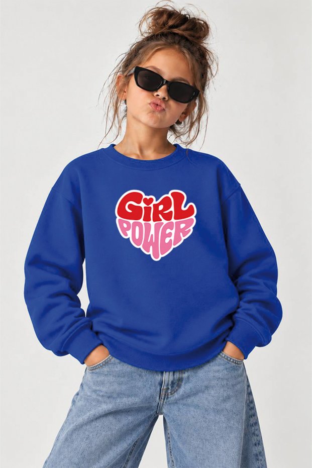 Children's 3 Thread Crew Neck Sweatshirt