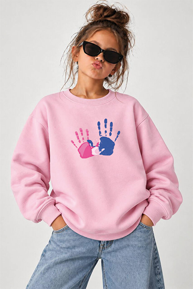 Children's 3 Thread Crew Neck Sweatshirt