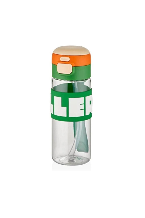 Vagonli̇fe Water Bottle with Hand Grip and Strap D2417 600ml Green