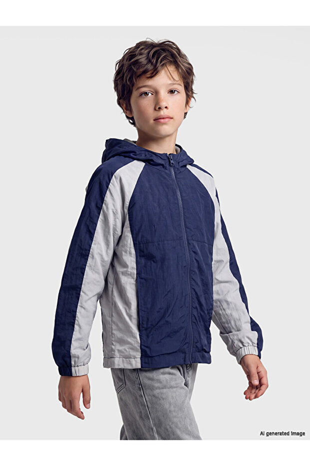 Water Repellent Boy's Raincoat