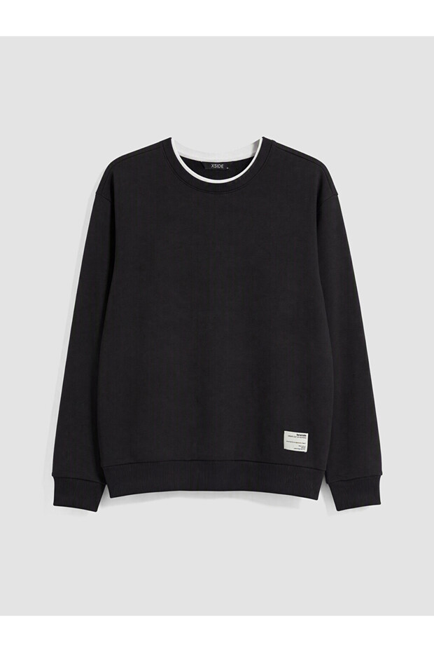 XSIDEBicycle Crewneck Sweatshirt رجالي سميك