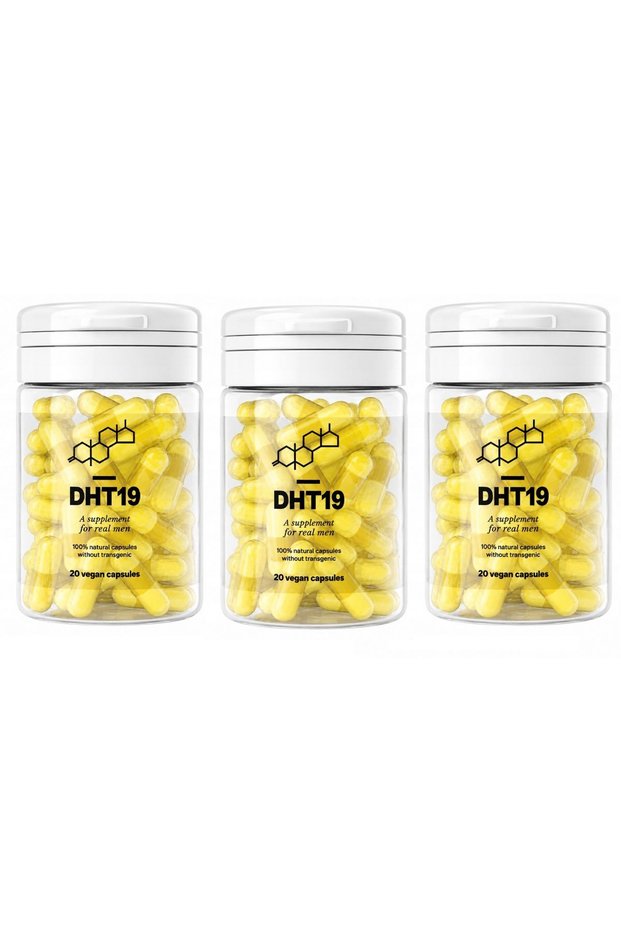 3x DHT19, 20 de capsule, supliment alimentar