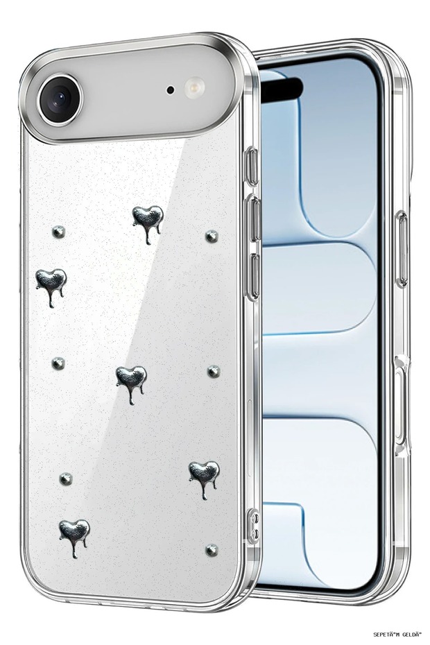 غطاء SPT-GLD Newface لهاتف آيفون 17 بتصميم فيونك - (10145) نمط 1