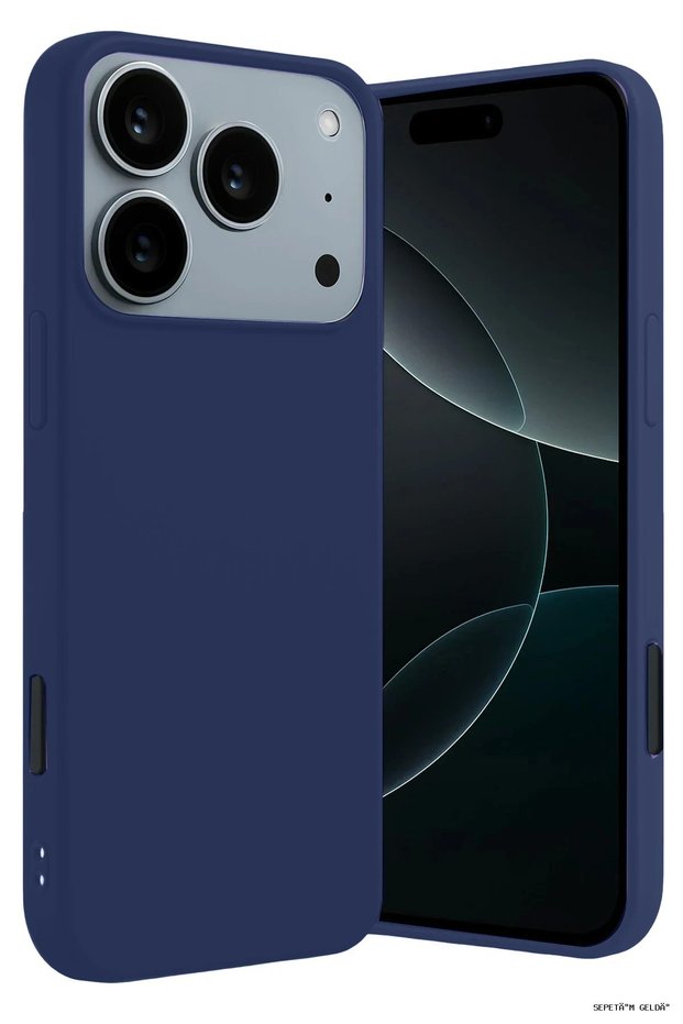 Spt-Gld Newface iPhone 17 Pro First Silikon (22719) - Navy Blue
