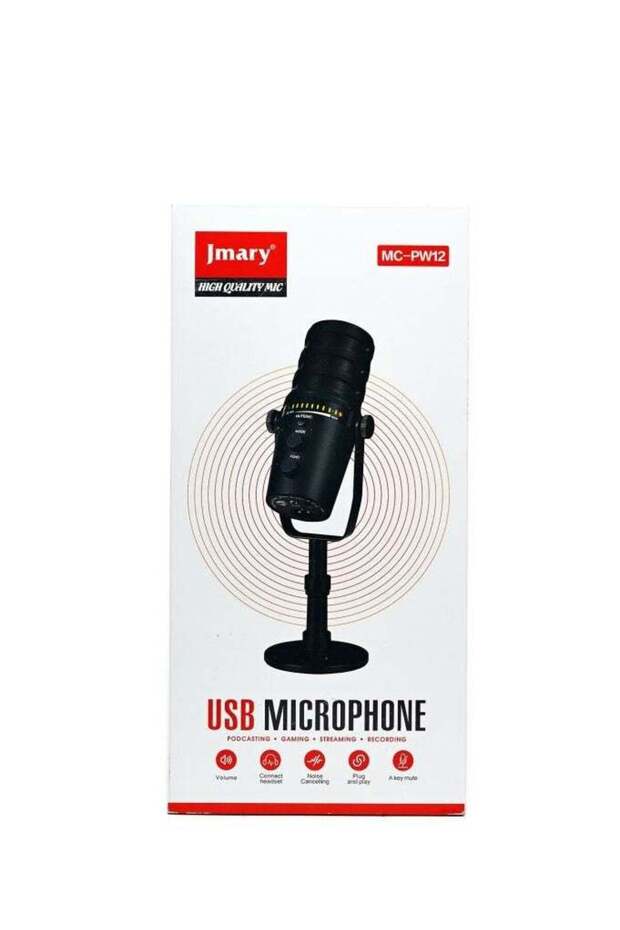 MC-PW12 USB Desktop Condenser Microphone