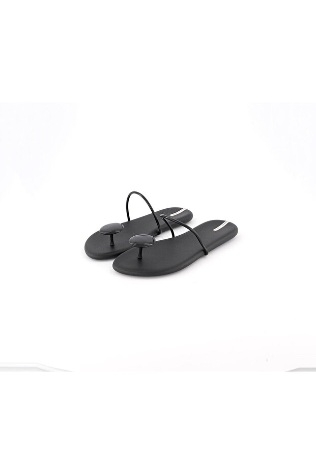 Women Minimalist Flip Flops Slippers, Black