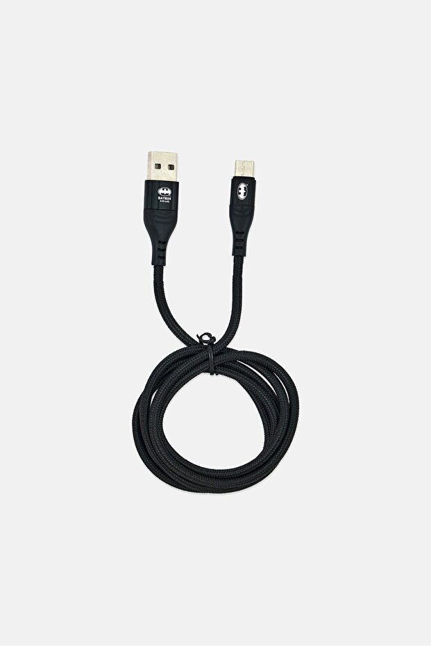 Type-C Fast Charging Batman Cable, Black